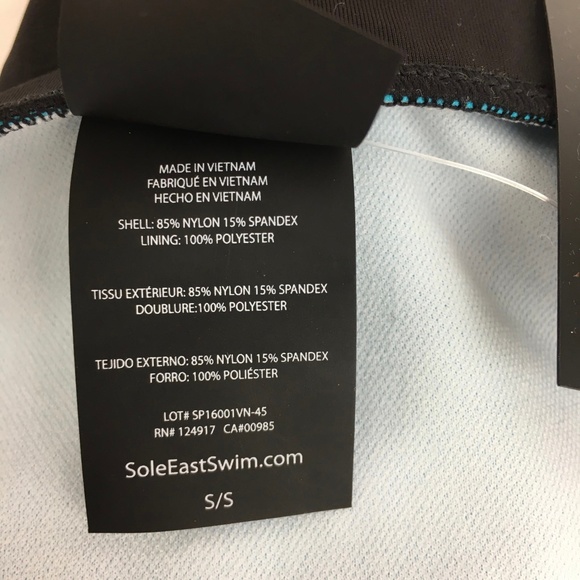 NWT Sole East Color Block Sobe Bikini Bottom sz S - Picture 6 of 6